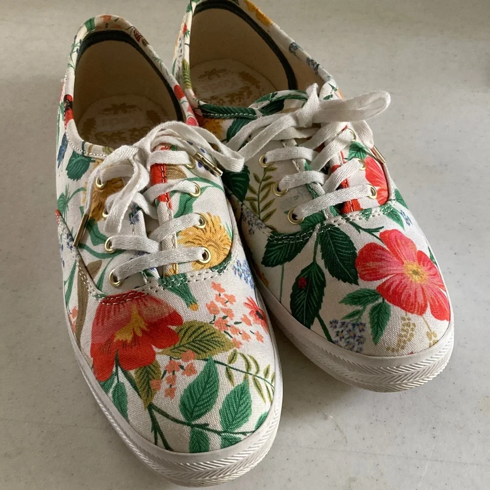 Rifle Paper Co. Multicolor Floral Sneakers - Picture 1 of 10